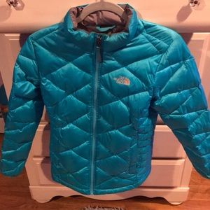 Diamond Quilted The North Face Big Girls Jacket